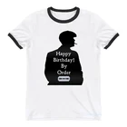 Женская футболка с принтом Peaky Blinders на день рождения