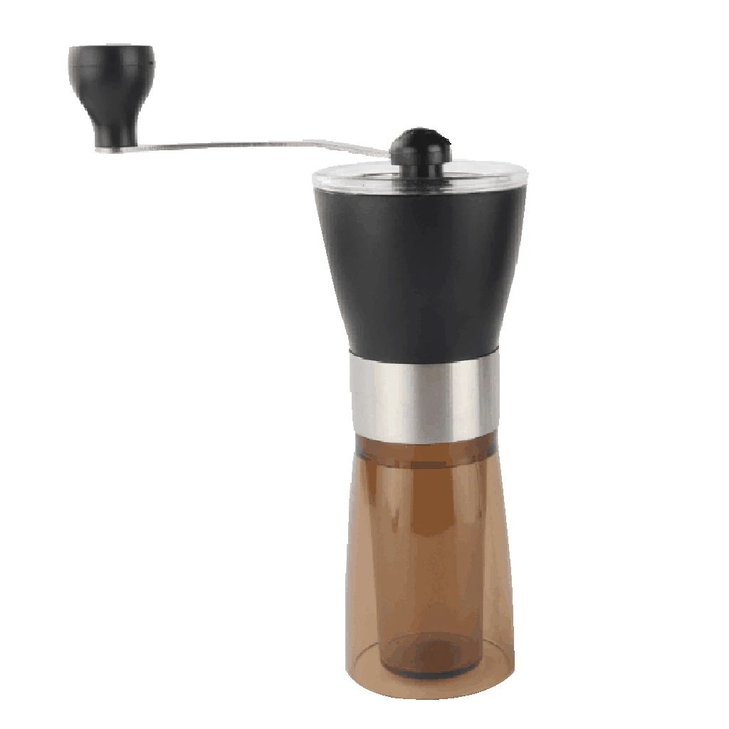 

Coffee Grinder, Burr Coffee Mill, Manual Coffee Maker Camping, Portable Stainless Steel Espresso Grinder