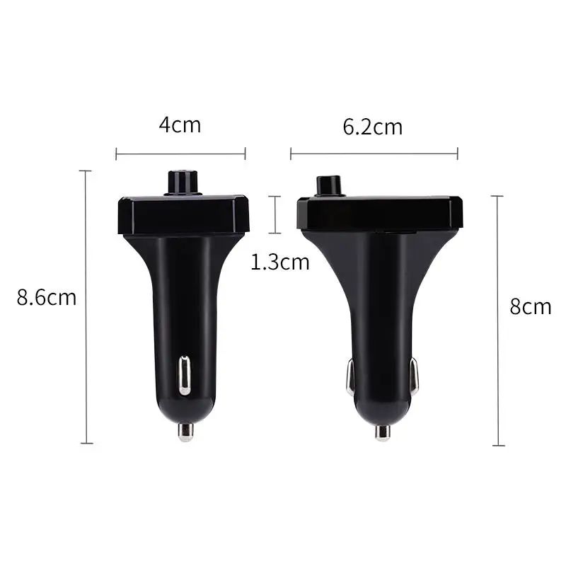 Беспроводной FM-передатчик с Bluetooth и mp3-плеером автомобильное зарядное устройство