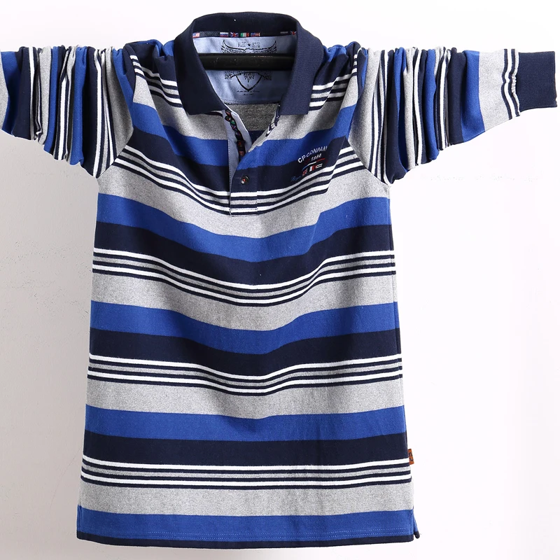 Рубашка-поло мужская с отложным воротником х/б | Мужская одежда