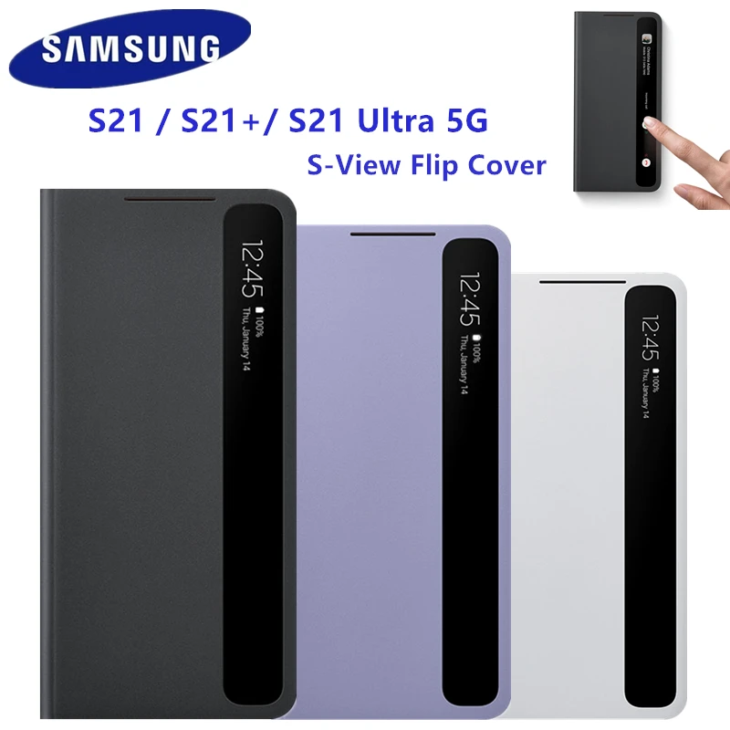 

Оригинальный зеркальный смарт-чехол для Samsung Galaxy S21/S21 +/S21 Plus/Ultra 5G Phone S-View