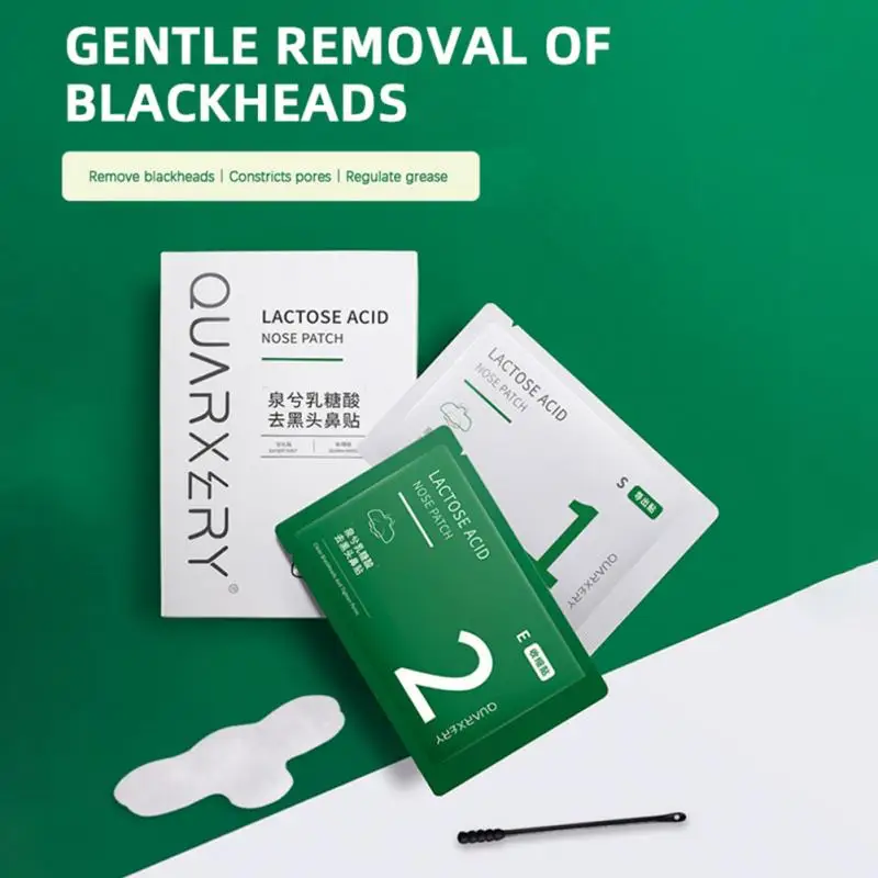 

QUARXERY Lactobionic Acid Blackhead Nose Patch Cleaning Mask Blackhead Remove Tear-off Blackhead Mask Face Skin Care TSLM