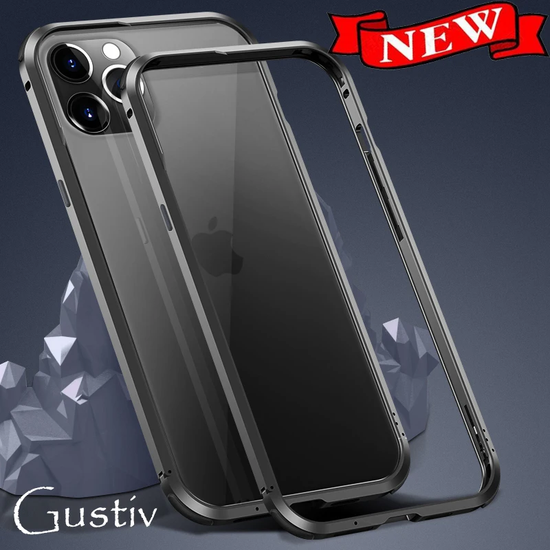 

For iphone 13 case Metal Shockproof Bumper Protective Cover for iPhone 11 12 Mini Pro XS Max X 7 8 Plus SE 2020 Phone Case Cover