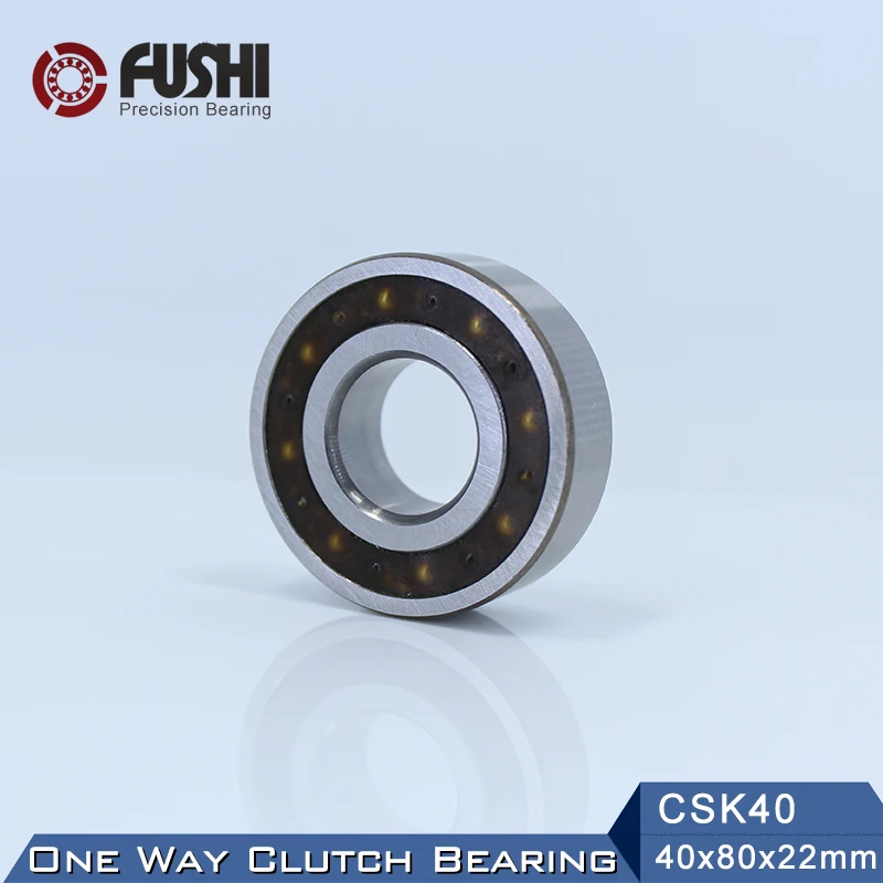 

CSK40 One Way Bearing Clutches 40*80*22mm ( 1 PC) Without Keyway CKK40 CSK6208 FreeWheel Clutch Bearings CSK208