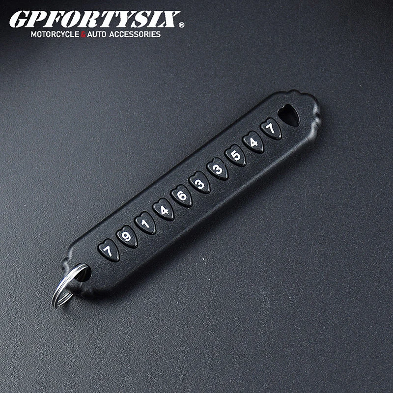 Функция &quotантипотеря телефон номерной знак кулон брелок для автомобиля авто