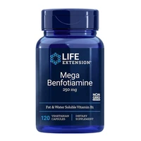 free shipping mega benfotiamine 250 mg fat water soluble vitamin b1 120 capsules
