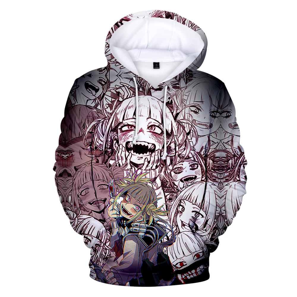 

Himiko Toga 3D Hoodies Sweatshirts Harajuku Men Women Kids Hip Hop Hot Sale Himiko Toga Teen Boy Girl Hoodies