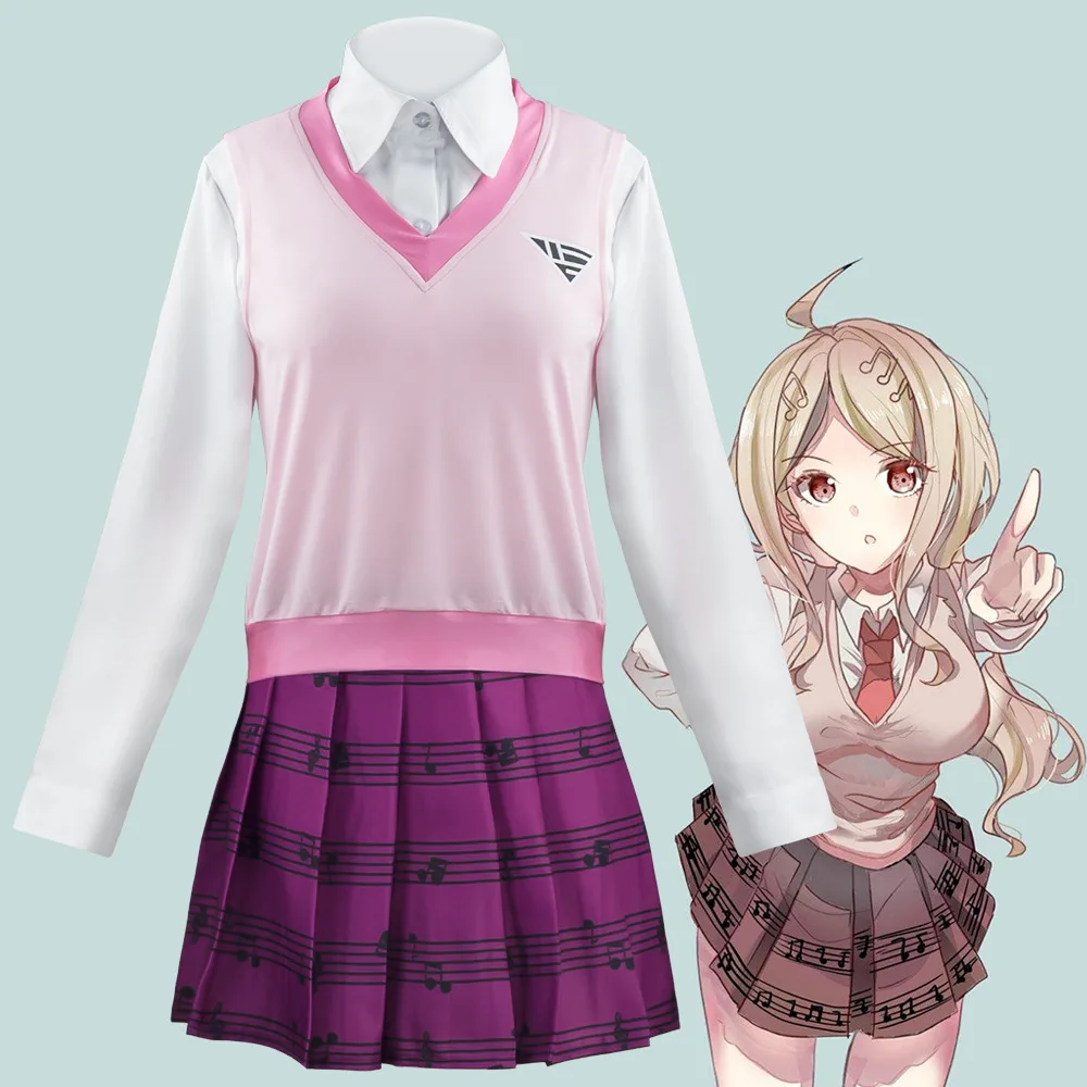 

Школьная форма Kaede Akamatsu, костюм, рубашка, жилет