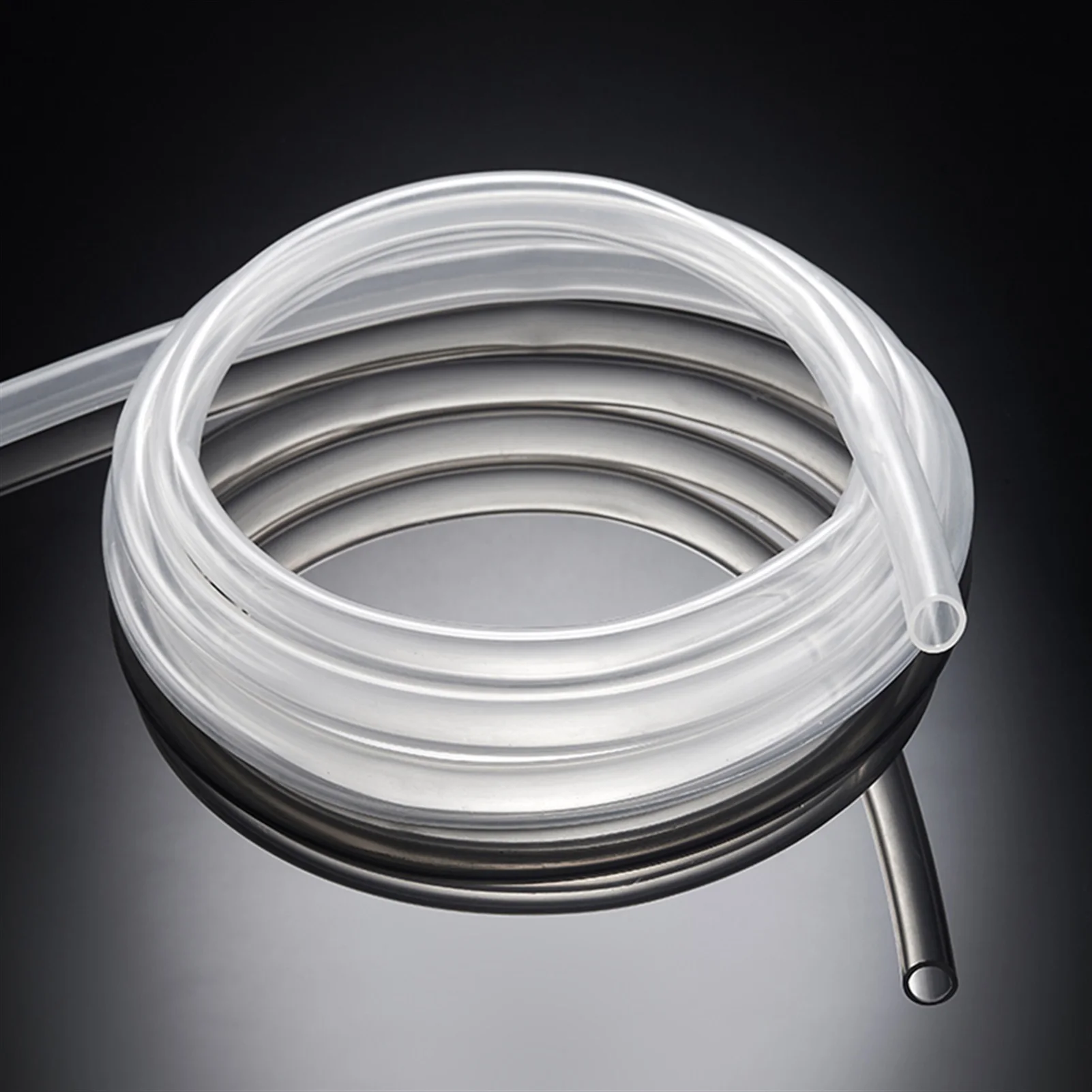 

1 Meter Transparent Silicone Rubber Hose, 2/3/4/5/6/7/8/10 mm Out Diameter, Flexible Silicone Tube