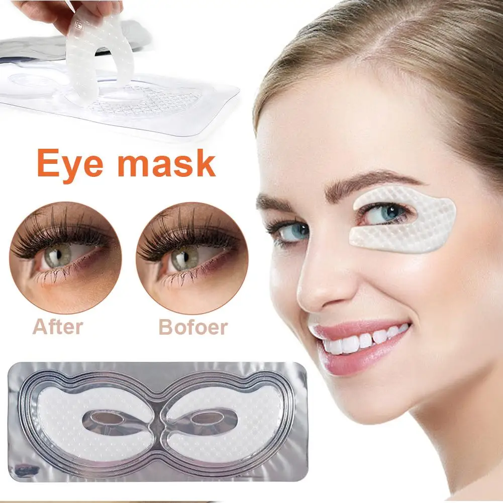 1 пара коллагеновые маски для век с кристаллами маска глаз темные круги удаления