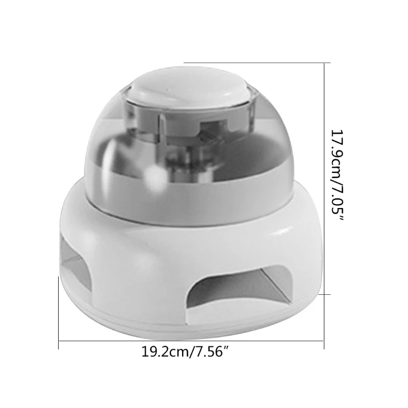 

Dog Food Container Slow Eating Supplies 1 Set Slow Feeder Dog Container Anti-choking Food Grade ABS Non Toxic 85DB