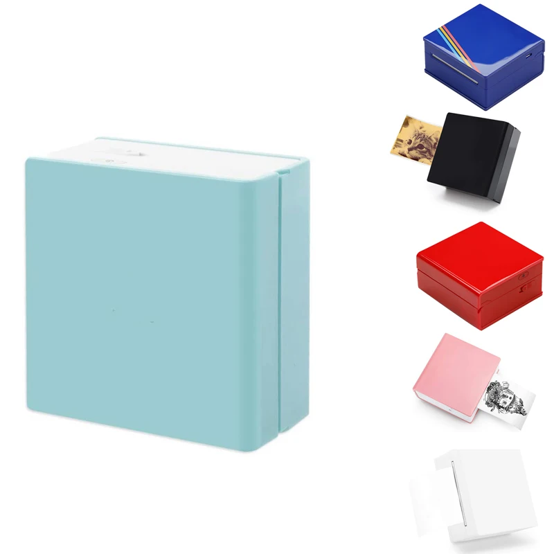 Карманный мини-принтер M02 с Bluetooth портативный термопринтер совместимый Android IOS |