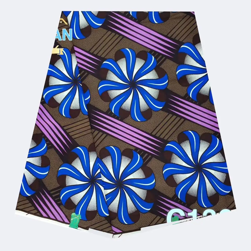 Специальная искусственная восковая ткань 100% хлопок нигерийский Гана Анкара