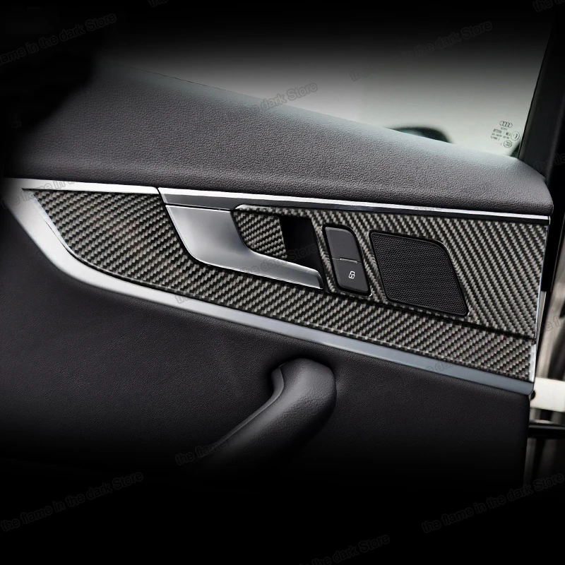 Украшение салона автомобиля из углеродного волокна Lsrtw2017 отделка с центральным