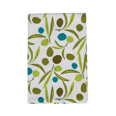 Mixed color olives Салфетки ткань Новое поступление Европейский с рисунком из чистого хлопка салфетки домашние кухонные чайные полотенца на стол коврик салфетки - Цвет: Mixed color olives