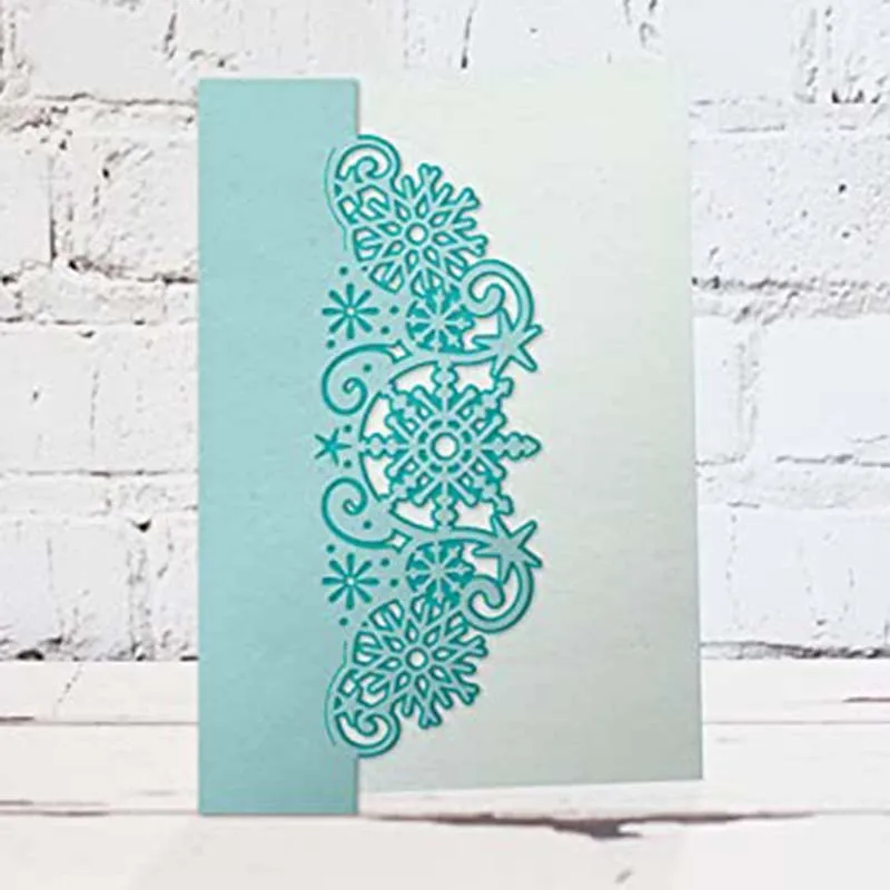 

Christmas snowflake lace METAL CUTTING DIES Stencil Scrapbooking Photo Album Card Paper Embossing Craft DIY