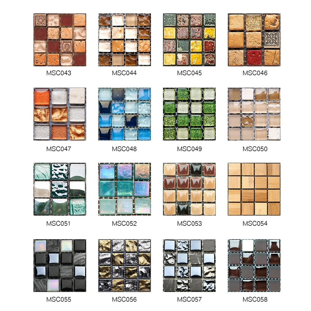 10 шт./лот 3D мозаичная плитка наклейки для кухни ванной настенный Декор Наклейка