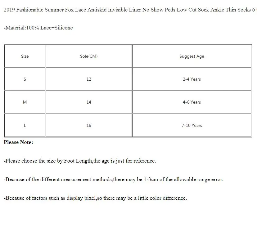2019 модные летние Нескользящие невидимые носки с лисьим кружевом низким вырезом