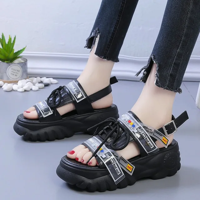 

Women Wedge High Shoes Female Summer Sandals