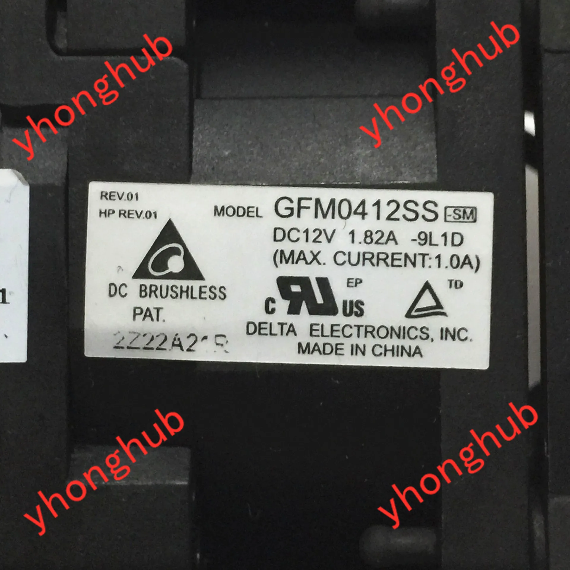 Вентилятор Detla Electronics GFM0412SS 9L1D DL360P DL360E G8 654752 001 667882 697183 DC 12 В А|square fan|server fandc fan 12v |