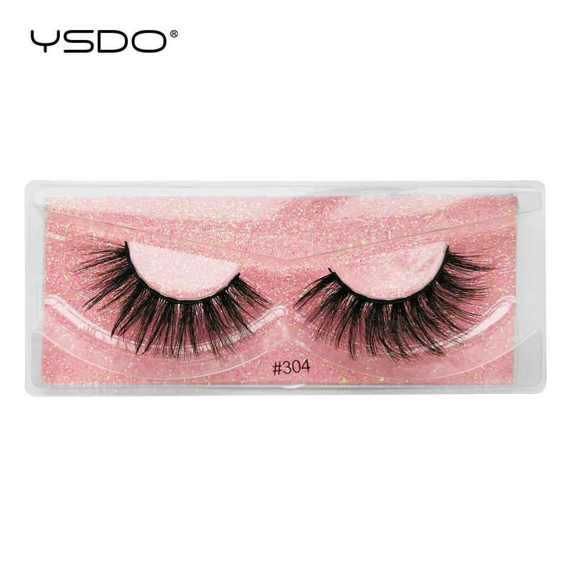 YSDO 1 пара 3d норковые накладные ресницы естественные длинные норковые ресницы безжалостные ресницы «maquiagem» Мягкие выпученные ресницы искусственные