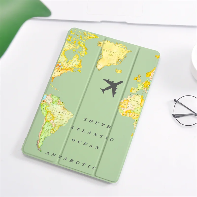 Дорожная карта мира чехол для iPad Air 1 2 s мягкий силиконовый защитный 7 го поколения