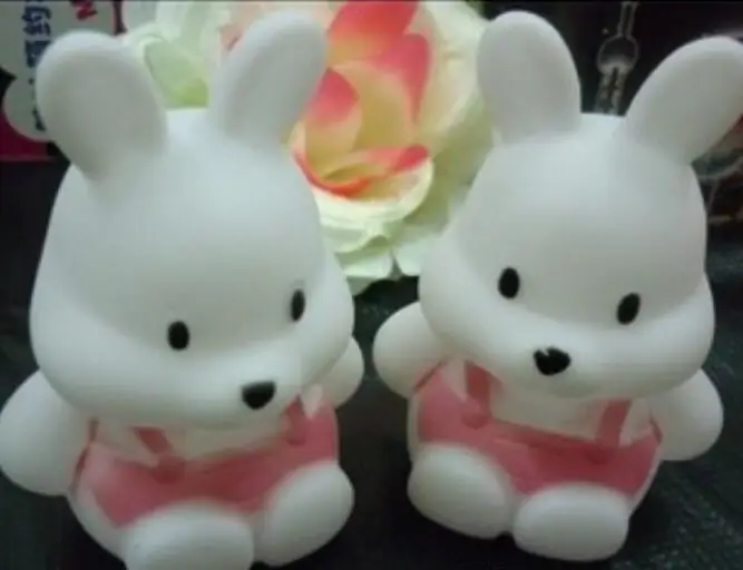 

Energy-saving Creativity of Radish Rabbit Colorful Night Lamp