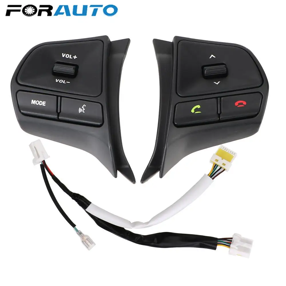 

For KIA RIO 2011-2014 Steering Wheel Button K2 Switch Telephone Sound Audio Volume Music Phone Control Button With Backlight