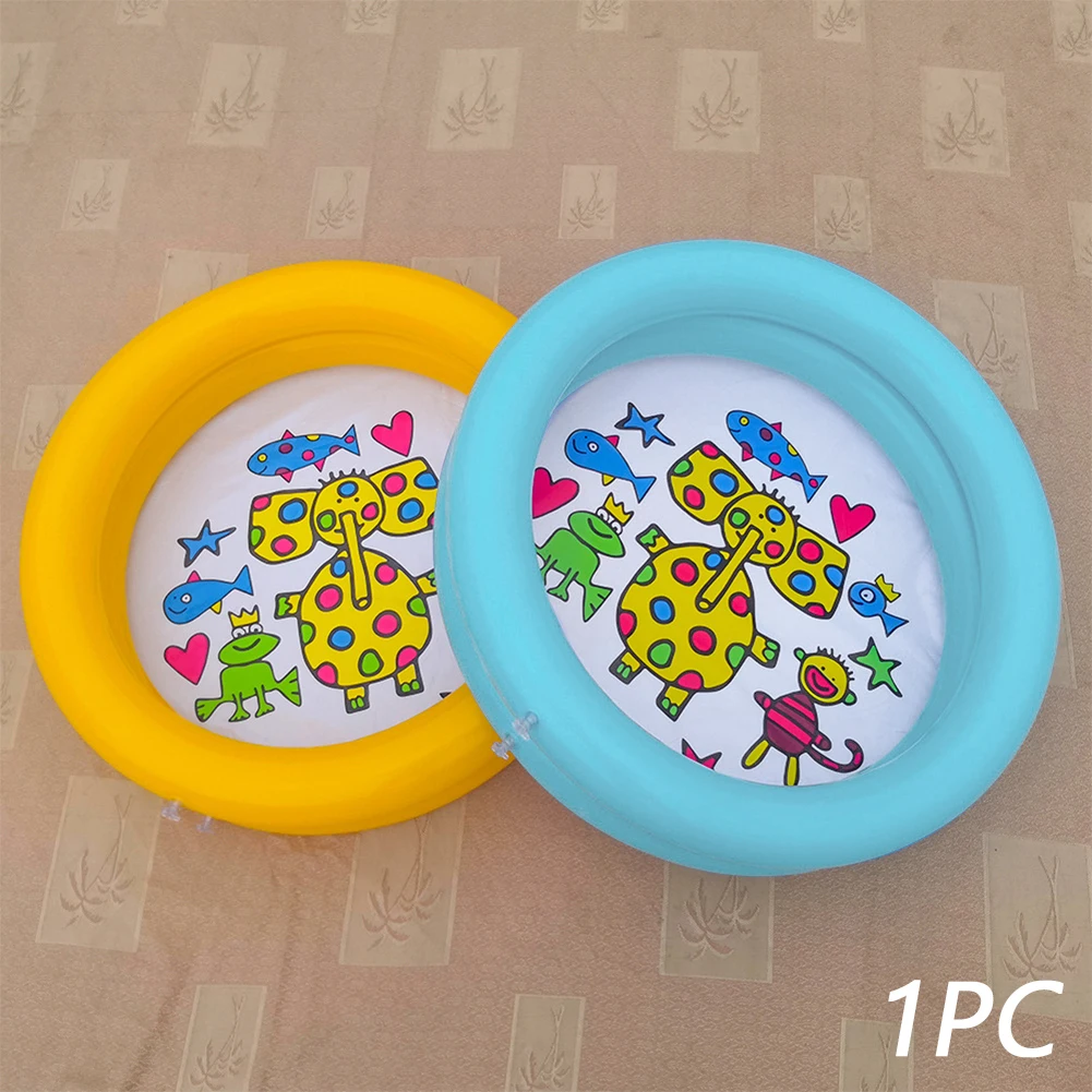 

Bath Tub Summer Play Center Indoor Outdoor Water Game Portable Inflatable Kiddie Animal Printed Toy Baby Swimming Pool Garden