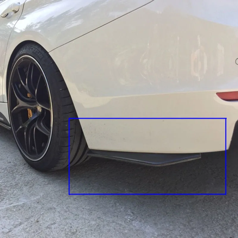 ABS Car Universal rear bumper spoiler diffuser For Cadillac XTS SRX ATS CTS/Renault Koleos Fluenec Latitude