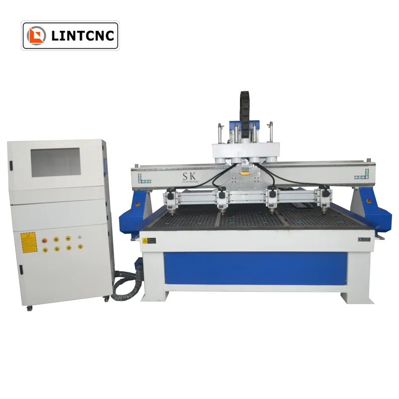 Лучшая экономичная деревообрабатывающая мебель фрезерный станок с ЧПУ 2030*2000 мм