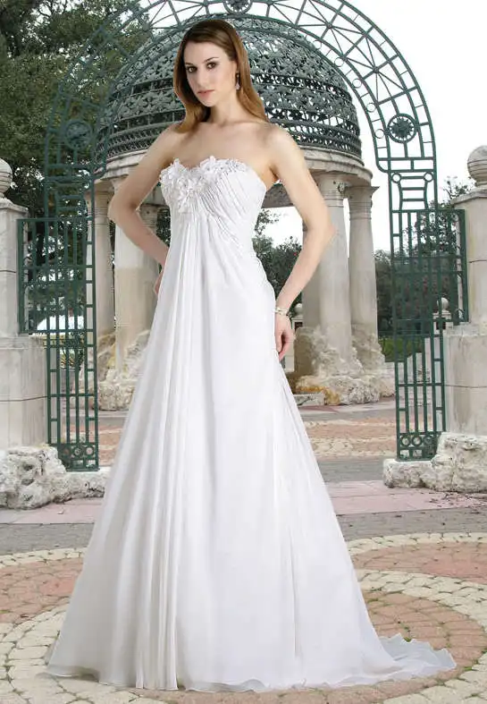 

Бесплатная доставка, Бандажное платье 2013, новый дизайн, идеальное элегантное Тюлевое свадебное платье без бретелек, шифоновое платье для бе...