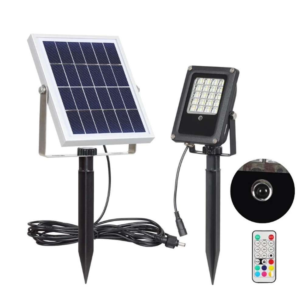 Светодиодный светильник на солнечной батарее ландшафтный сад садовый путь