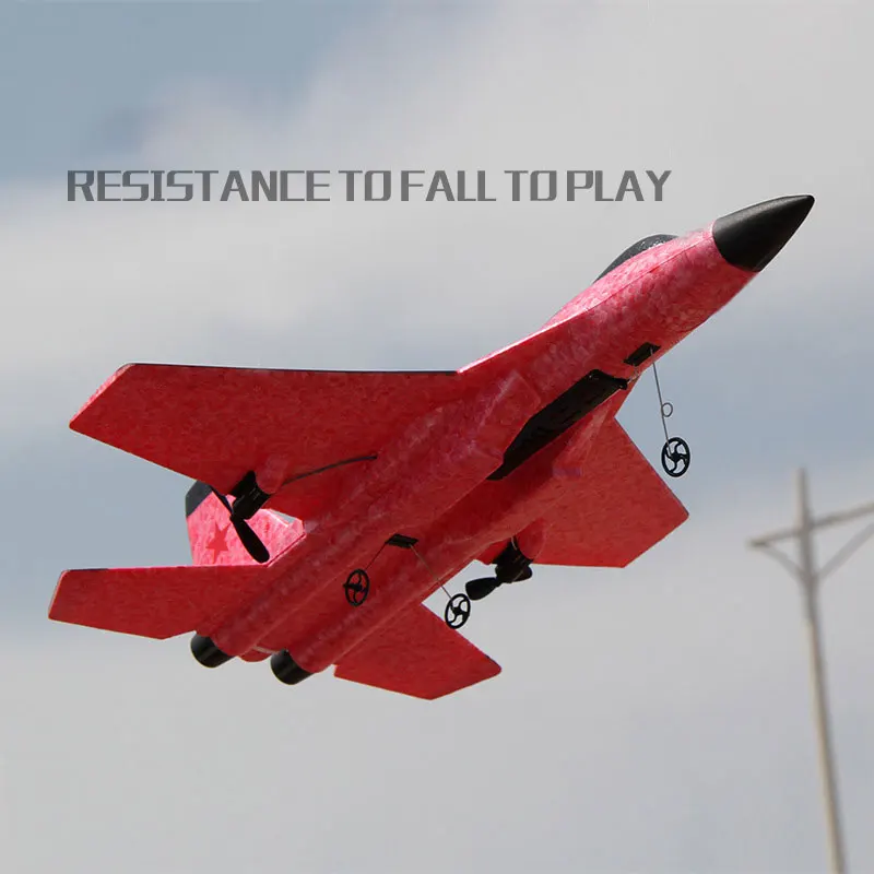 F16 su-35 2 4 ГГц RC беспилотный самолет планер самолета дистанционный пульт игрушки