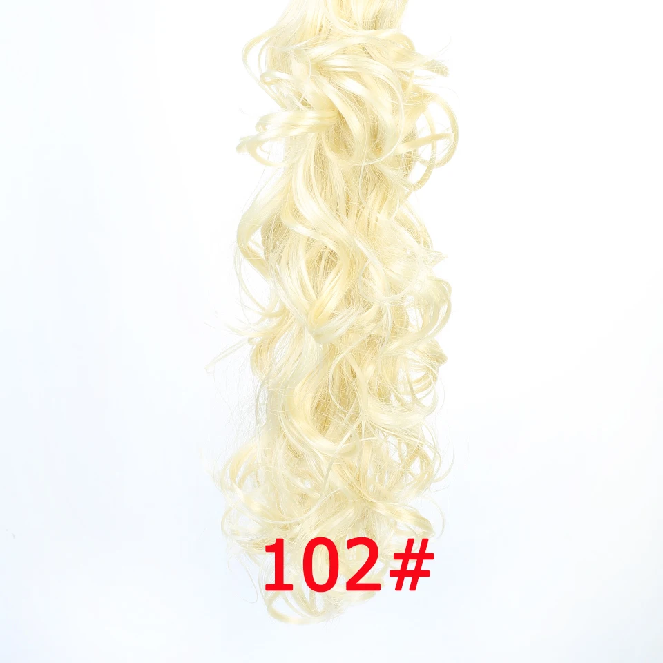 Женские длинные волнистые когти AOSIWIG накладные конский хвост на клипсе