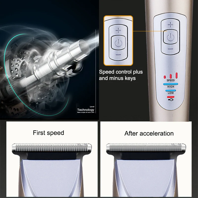 

Professional Electric Hair Clipper Rechargeable Hair Trimmer Hair Cutting Machine with Large Battery Capacity SK88