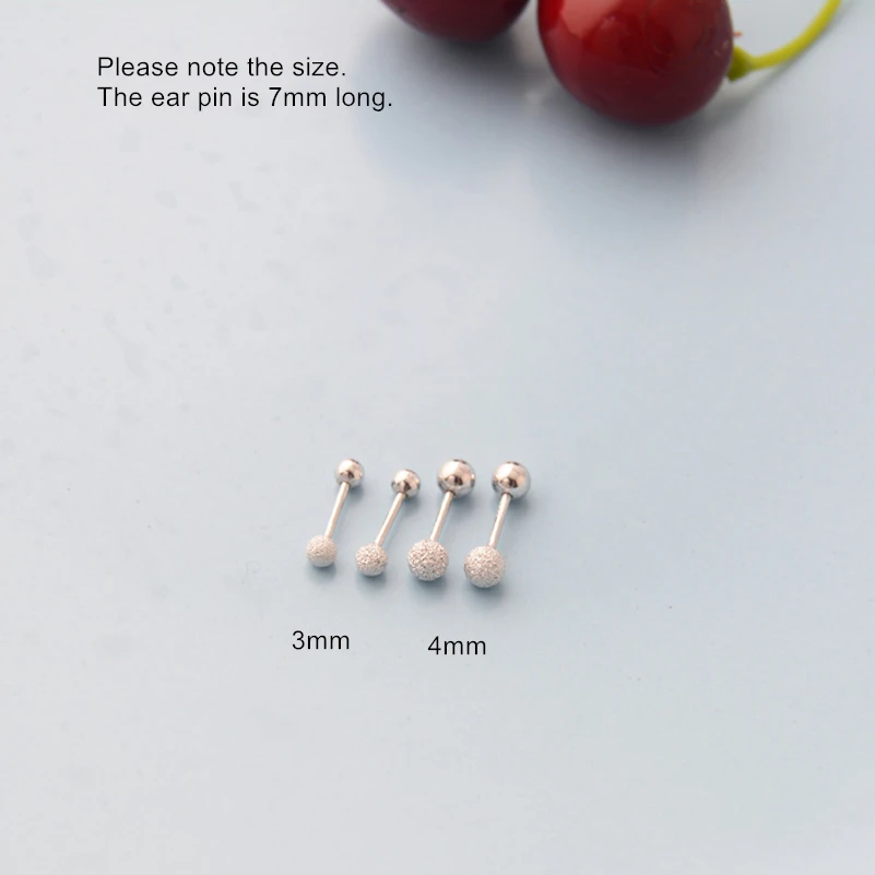 Женские серебряные серьги простые маленькие круглые циркониевые