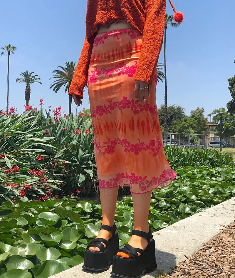 

Women's Dress 90S High Waist Y2K Retro Printed Slim Fit A-Line Gothic Skirt Vintage Tie-dye Mini Skirt Harajuku E-Girl Beachwear