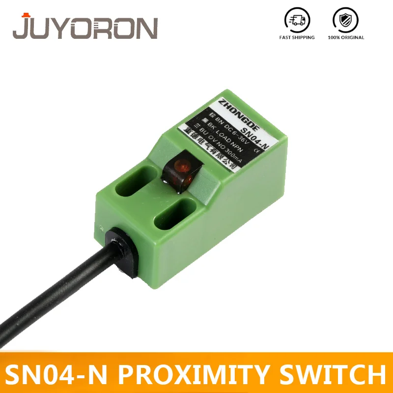 SN04 N известный SN04N 4 мм датчик приближения NPN 3 провода без 6 30 в DC Индуктивный
