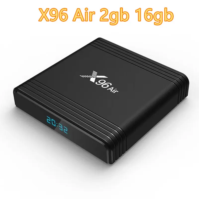 X96 Air 2gb 16gb X96 Air Tv Box Android 9,0 Bluetooth Amlogic S905x3 4 Гб 64 Гб Wifi 4k 8k 24fps Netflix Youtube HD Android 9 мини-приставка - Цвет: X96 Air 2gb 16gb