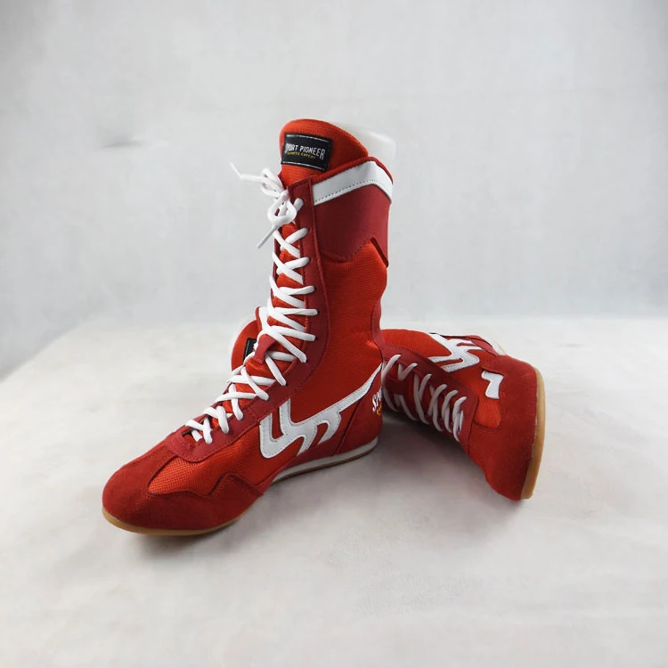 [TB09] профессиональная обувь для бокса Санда тренировочная борьбы мужчин и женщин