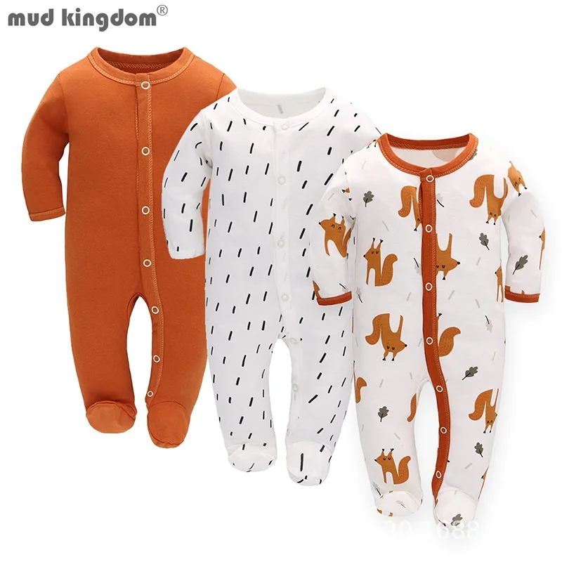 

3 шт./упаковка, детский хлопковый комбинезон с длинным рукавом