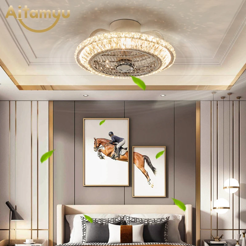 Современный потолочный вентилятор освещение для столовой спальни гостиной