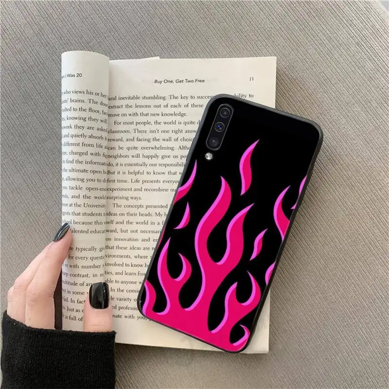

Corlorful flame art design Phone Case For Samsung galaxy S 9 10 20 A 10 21 30 31 40 50 51 71 s note 20 j 4 2018 plus