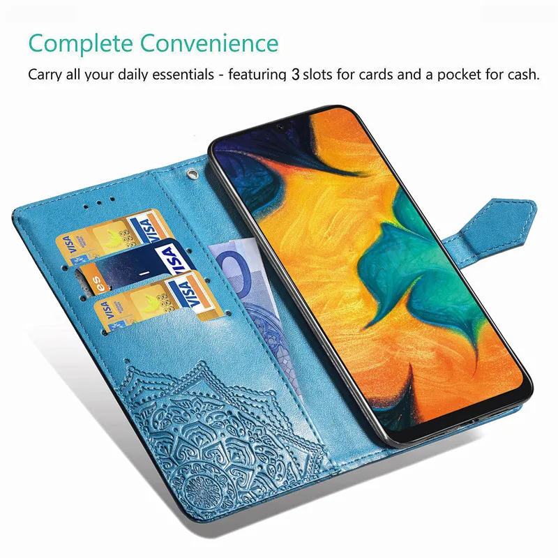 Чехол-футляр с крышкой с рисунком цветов Чехол для спортивной камеры Xiao mi Red mi 8 8A 7 7A 6 6A Note 7 6 8 Pro 5 Plus 8T K20 mi 9 9T SE 8 9 Lite 10 CC9 Pro mi A3 кожаный чехол s
