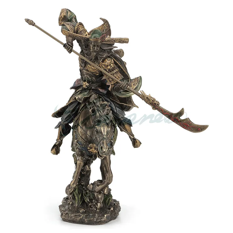 33 см статуя героя романтики тройных царств в китайском стиле Гуань Юй для