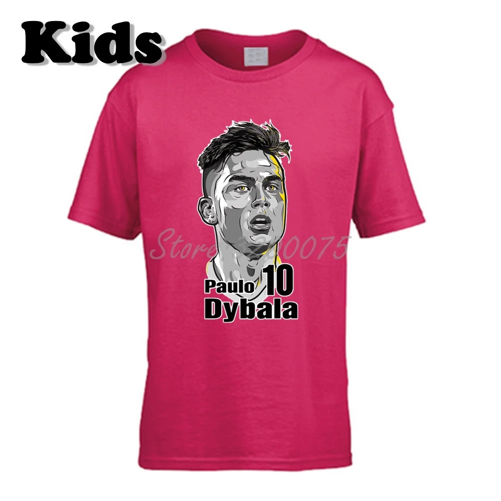 31 Детская футболка La Joya Paulo Dybala 10 масок жестов, одежда, футболка для мальчиков и девочек, W19033003 - Цвет: 31