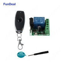 433 mhz wireless rf remote control dc 12v 1ch receiver electronic door gate lock smart electric lock door entry access control