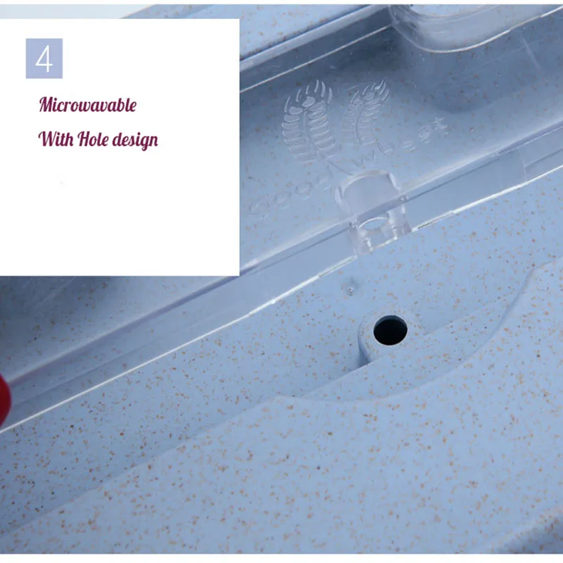 Пшеничная соломенная коробка для ланча с соломенной Bento микроволновой Ланч бокс