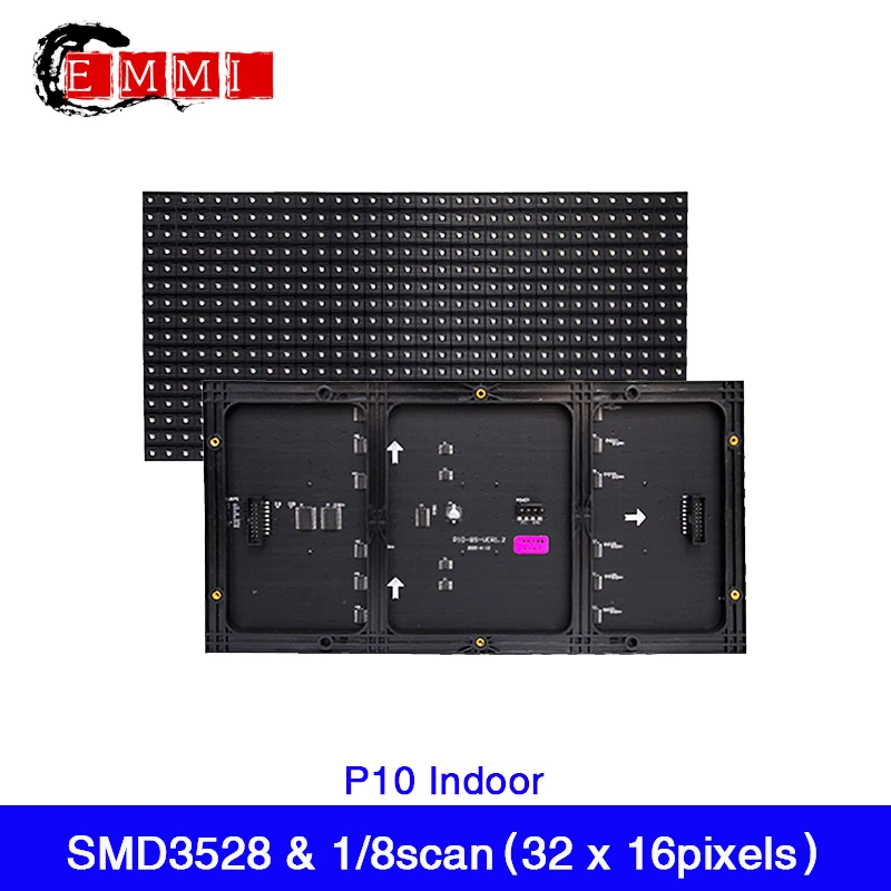 Бесплатная доставка полноцветный комнатный ТВ-дисплей панель P10 RGB светодиодный